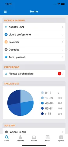 medico 2000 mobile ricerca widget